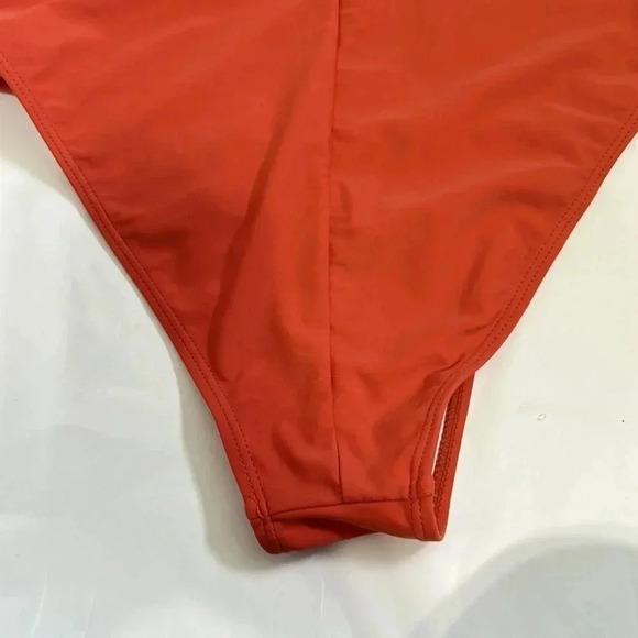 Cupshe orange one piece swimsuit size M - Picture 5 of 8
